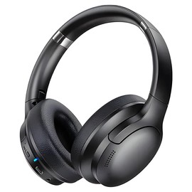 ROMBICA Audífonos inalámbricos on-Ear M11 ANC con cancelacion de Ruido con hasta 8 Horas de duración (Blanco)