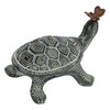 Turtle Butterfly Garden Statue Resin Fade Proof Weather Resistant Curious