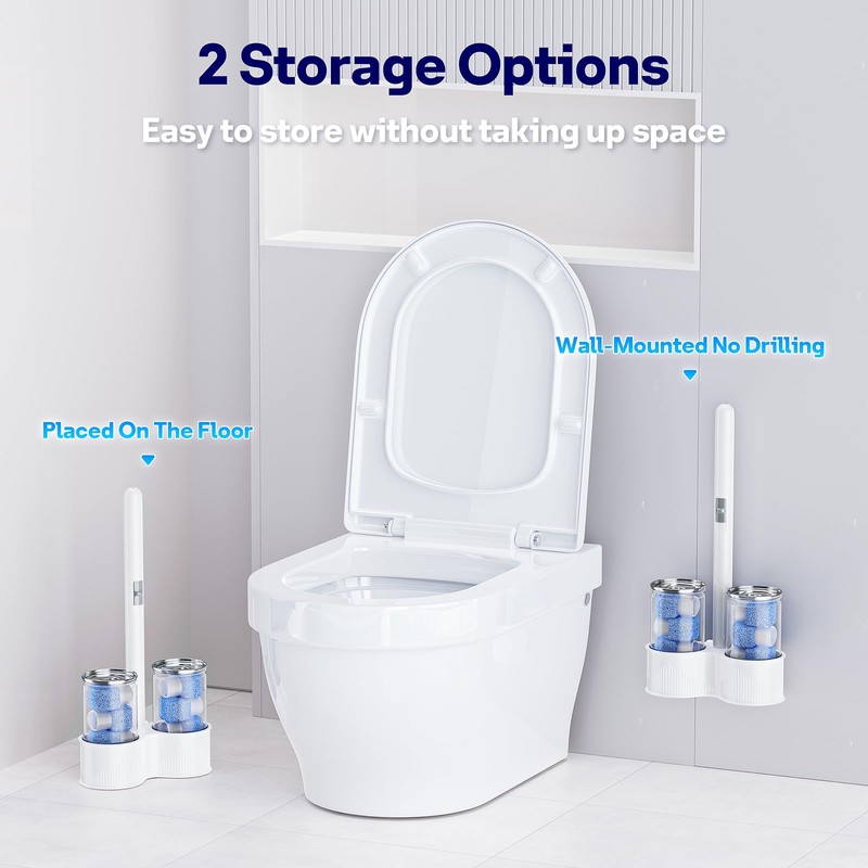 HelpX 8 Pack Pumice Stone Toilet Bowl Set with 18