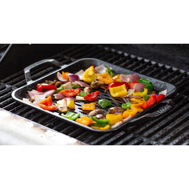 Lodge Chef Collection 11 Inch Square Grill Topper