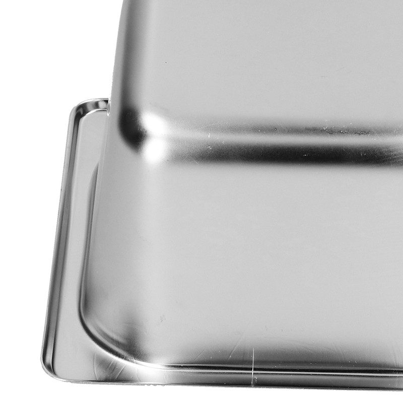 Stainless Steel Basin Food Bowl Buffet Basin Insulation Counter Basin