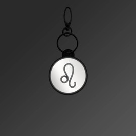 Reflexy Zodiac Sign Leo Symbol Reflector Pendant – Recycled Felt Pedestrian Reflector Pendant Zodiac Sign Leo Léōn Zodiac Astrology Zodiac Star Birthday Gift