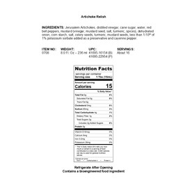 Braswell's Artichoke Relish