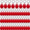 50 X Red RFID Tags Key fobs - 125Khz READ