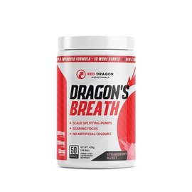 Dragons Breath Preworkout Strawberry Burst 425g