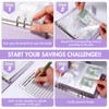 ALLOMN 100 Envelope Saving Challenge Euro, 100 Envelopes Saving Challenge