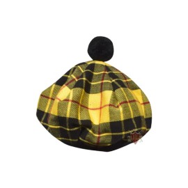 Scottish Tam O' Shatner Hat in Traditional Macleod of Lewis Tartan
