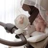 Baby Stroller Fan Clip USB Cartoon 3 Speeds Portable Fashionable