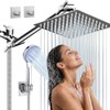 INGEQUIS Combo de Regaderas para Baño de Lluvia de Alta