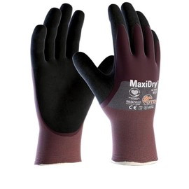 MaxiDry 3/4 Coated - 56-425 Nitrile Foam Palm Coated Work gloves - 8/M