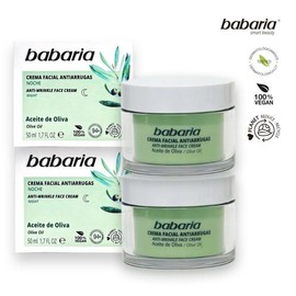 UnKnown Olive Tightening Elasticity Night Cream 50mlx2 Duo Set / 올리브 타이트닝 탄력 나이트 크림 50mlx2개 듀오세트