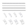 12 PCS Unsichtbarer Ringgrößenversteller, Silikon Ring Verkleinerung für lose Ringe,