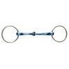 JP Korsteel Blue Steel Jointed Loose Ring Snaffle Bit, 4.5"