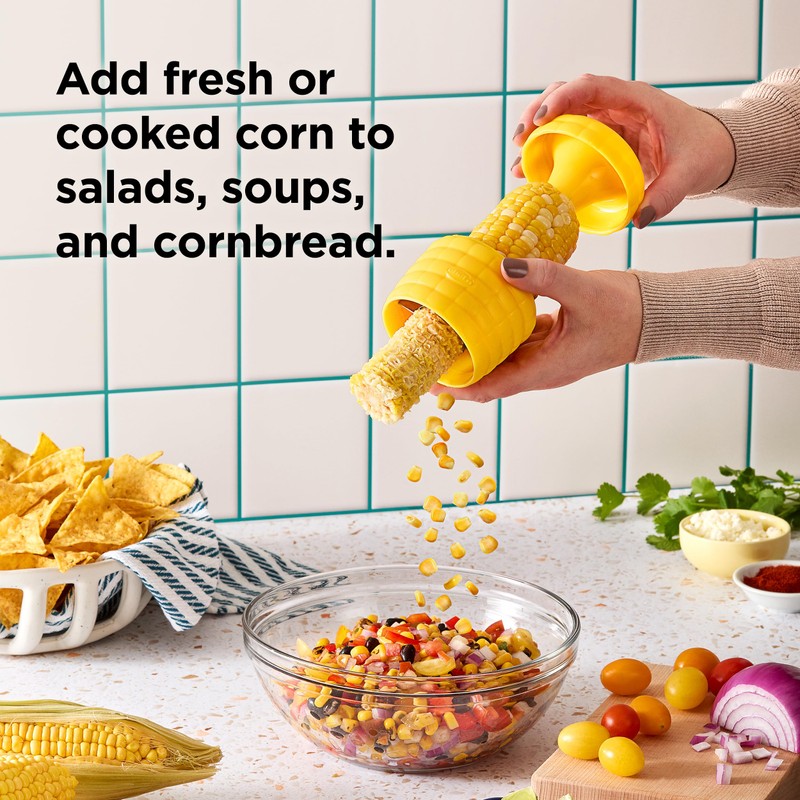 Chef’n Cob Plus Corn Stripper and Peeler for Corn on