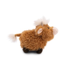 NICI McMooray 61115 Cuddly Toy Highland Cow 18 cm Brown Soft Plush Toy, Cute Plush Toy for Cuddling and Playing, for Children and Adults, Great Gift Idea
