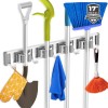 reliahom Broom Holder Wall Mount Mop and Broom Hanger Wall
