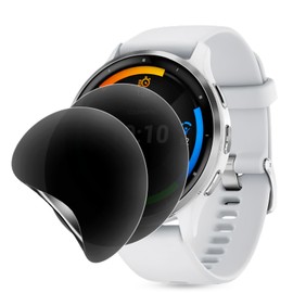 Garmin Venu 3 Anti-Peeping Film for GARMIN Venu 3 (Soft TPU Material, 24-Hour Automatic Healing Technology) Compatible with Garmin Venu 3 Protective Glass Film (Installation Tool Included) Anti-Float,