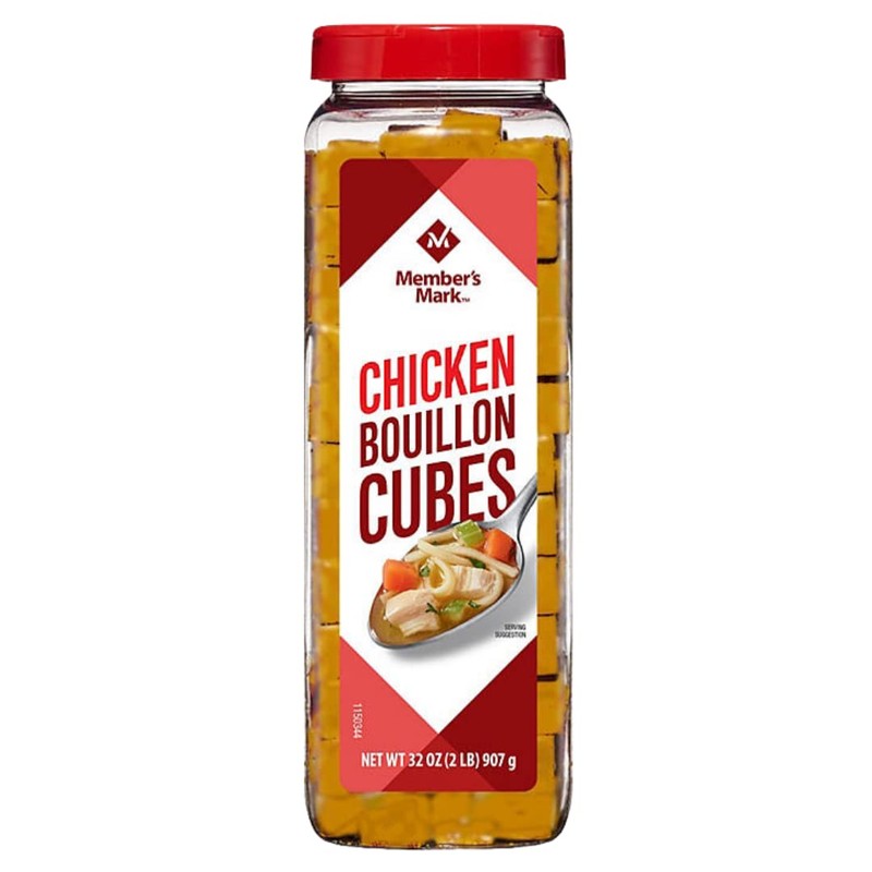 2 Pack: Member's Mark's Chicken Bouillon Cubes and Beef Bouillon