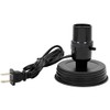 Creative Hobbies DIY Mason Jar Lamp Making Kit - Black Color Lid & Socket Great for Lamp Conversion, Fits Wide Mouth Canning, Fruit, Mason Jars, Pre-Wired and Easy to Use