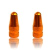 OEM Gold presta Bike dust caps lightweight metal cycle valve
