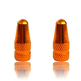 OEM Gold presta Bike dust caps lightweight metal cycle valve caps