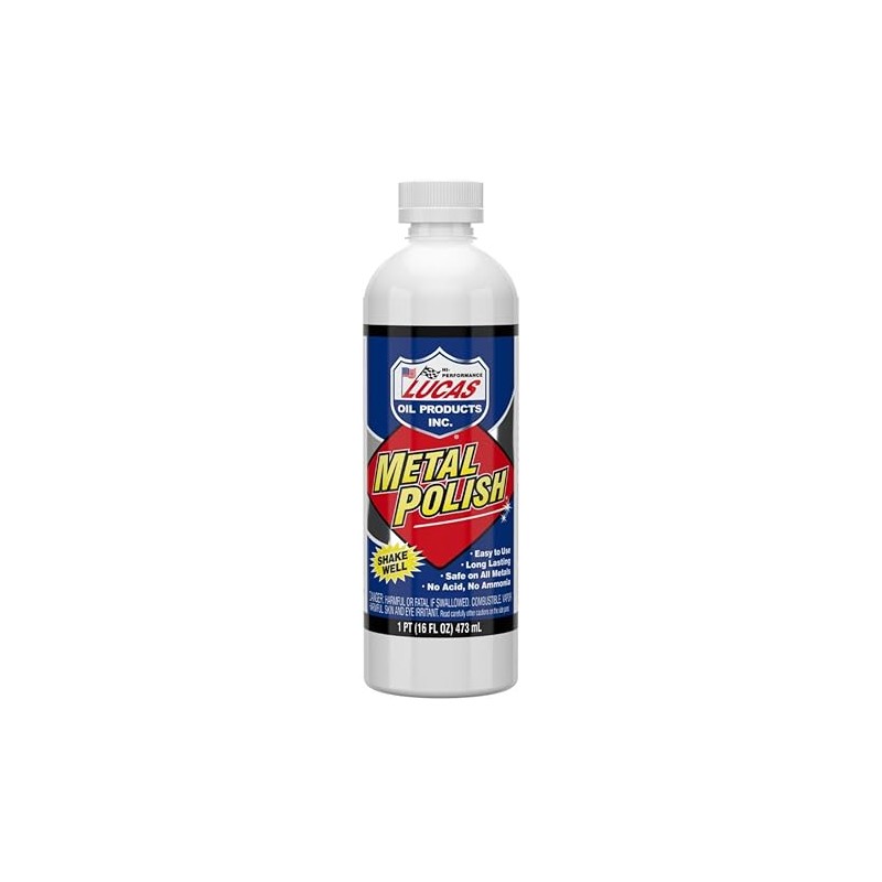 Lucas Oil 10155 Metal Polish - 16 oz.