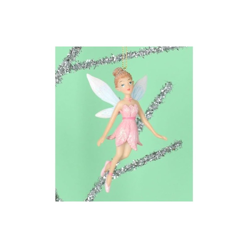 Gisela Graham Tinkerbell Resin Hanging Decoration Christmas Tree Ornament Fairy