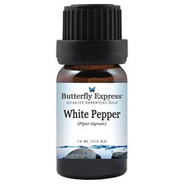 WhitePepper Essential Oil 10ml - 100% Pure by Butterfly Express