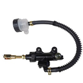 Vanlison Rear Brake Master Cylinder Compatible with Suzuki GSXR 600 750 1000 1100 GSX1300R Hayabusa RF600 RF900 SV650 SV1000 Bandit GSF 250 400 600 650