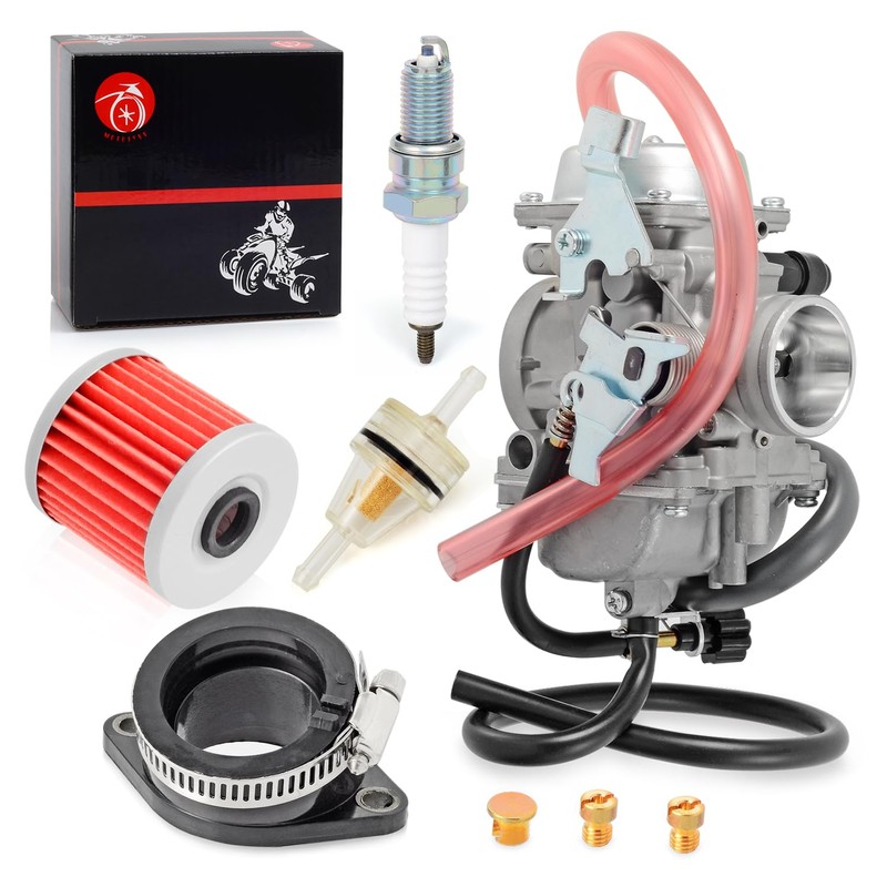 Carburetor Carb and Intake Manifold Boot For Kawasaki Bayou 300