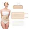 Castor Oil Pack Wrap, 3 Pcs Reusable Organic Cotton Pack