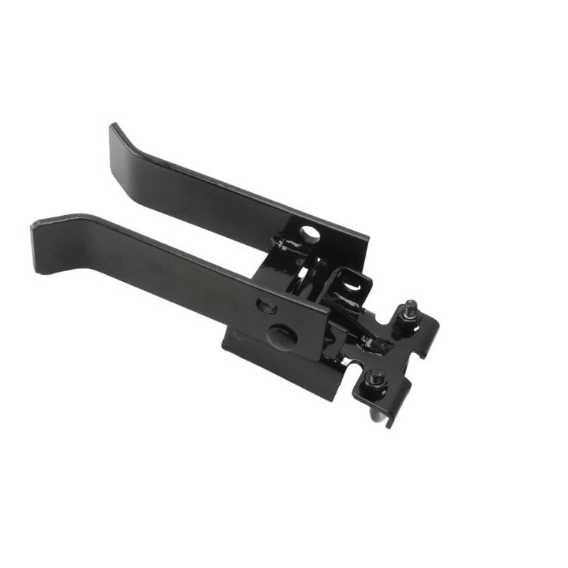 Black Chain Link Fence Commercial Single Gate Latch for 2