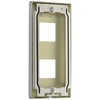 Panasonic Cosmo Series Wide 21 New Metal Outlet Plate 2