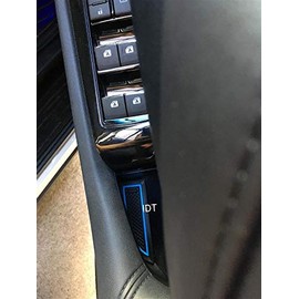 Alphard Vellfire Interior Door Pocket Mat, Blue, Rubber Mat, Door Pocket, Mat, Rubber Drink Holder, Console, Sides, Scratches, Noise Prevention, Cushion, Easy Installation, Interior Mall, Custom