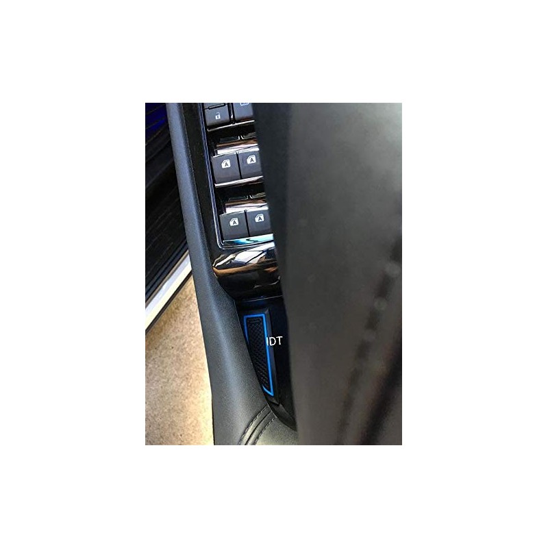 Alphard Vellfire Interior Door Pocket Mat, Blue, Rubber Mat, Door