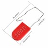 LeadSeals 50PCS Plastic Padlock Security Seals Metal Wire Padlocks Electric