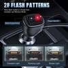 Nilight 2PCS 24 inch Truck Grille Strobe Lights Strip 384