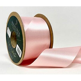 Berisfords 50mm 70 Pale Pink NewLife Satin Ribbon 100% Recycled 20m Reel
