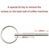 Oval Key Screw Tool for Jura Krupps Aeg Franke Coffee