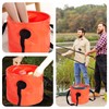 Folding Water Bucket, 20L Collapsible Bucket Multifunctional Folding Buckets Foldable