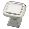 Liberty P20327-SN-C 32mm Square Kitchen Cabinet Hardware Knob with Square