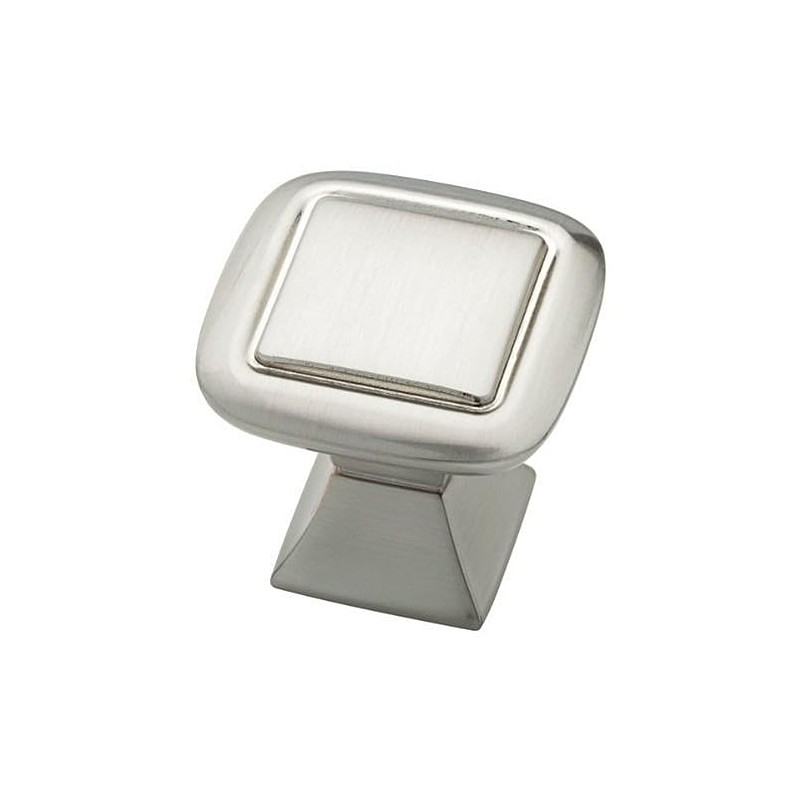 Liberty P20327-SN-C 32mm Square Kitchen Cabinet Hardware Knob with Square