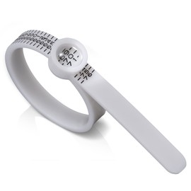Meowoo Ring Sizer Metal or Plastic Ring Sizer Size Standard UK, EU, USA and Switzerland