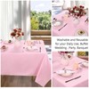 8 Packs Pink Tablecloth Rectangle 60x126 Inch Rectangular Table Cloths