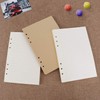 A5 Paper Sheets White and Yellow Blank Refill Pages 6