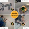 PREXISO 3-in-1 Multi Surface Laser Level with Digital Angle Gauge