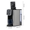Mecity Coffee Maker 3 in 1 Single Serve Coffee Machine,