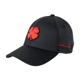 Black Clover Premium Clover 24 Fitted Hat - Black/Red - L/XL