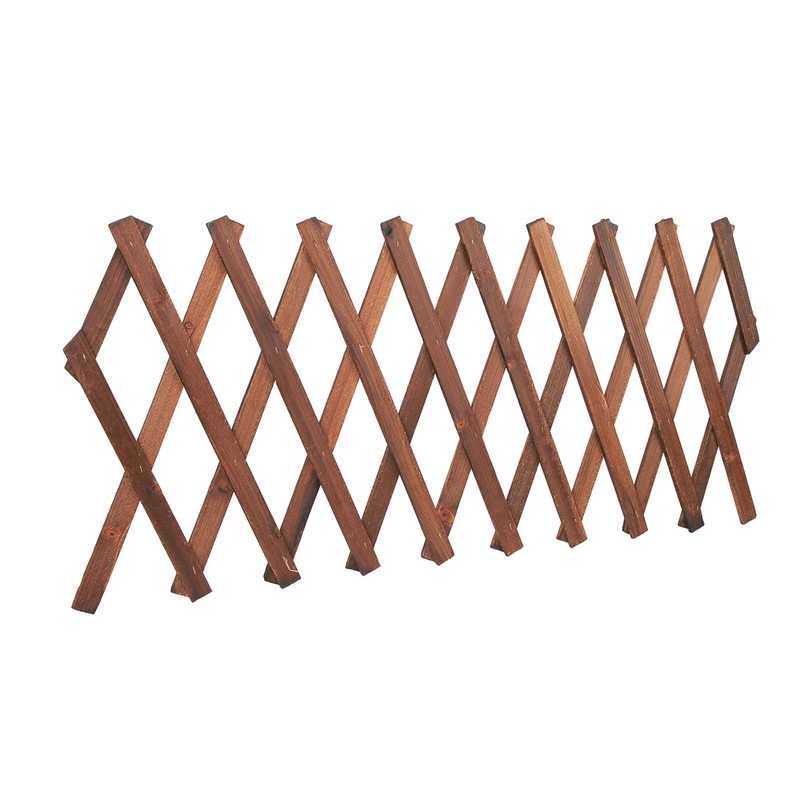 Expandable Plant Climbing Lattices Extensible Pine Fence Plant Support for