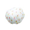 Waterproof Shower Cap Random Color Shampoo Cap Hair Dyeing Vinyl Cap 5ea